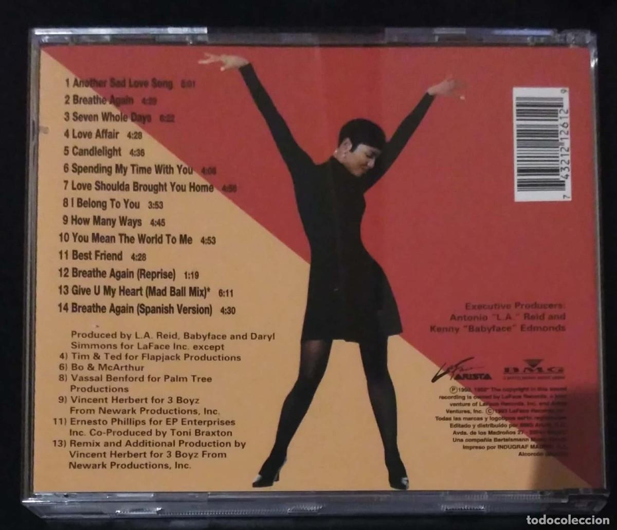 CDs de m&uacute;sica: TONI BRAXTON (TONI BRAXTON) CD 1994 - Foto 2