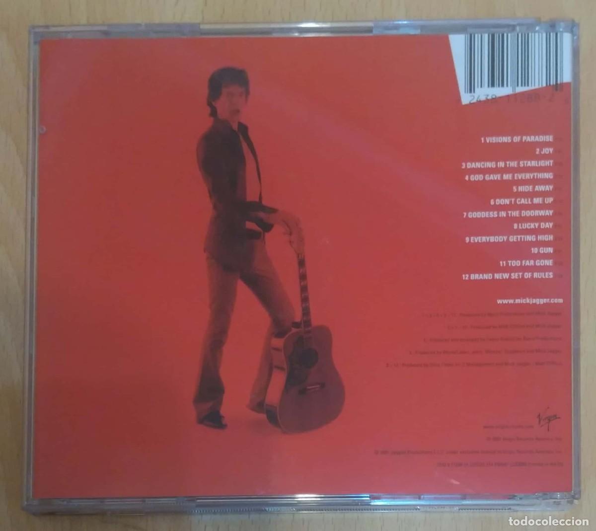 CDs de m&uacute;sica: MICK JAGGER (Goddessinthedoorway) CD 2001 - Foto 2
