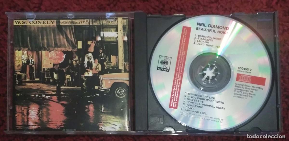 CDs de m&uacute;sica: NEIL DIAMOND (BEAUTIFUL NOISE) CD 1989 - Foto 3