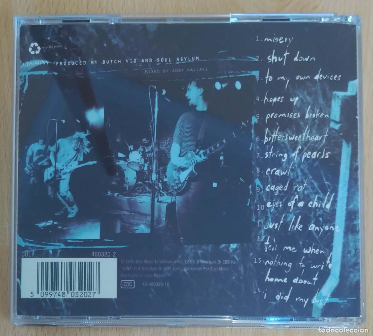 CDs de m&uacute;sica: SOUL ASYLUM (LET YOUR DIM LIGHT SHINE) CD 1995 - Foto 2