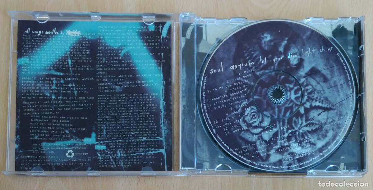 CDs de m&uacute;sica: SOUL ASYLUM (LET YOUR DIM LIGHT SHINE) CD 1995 - Foto 3