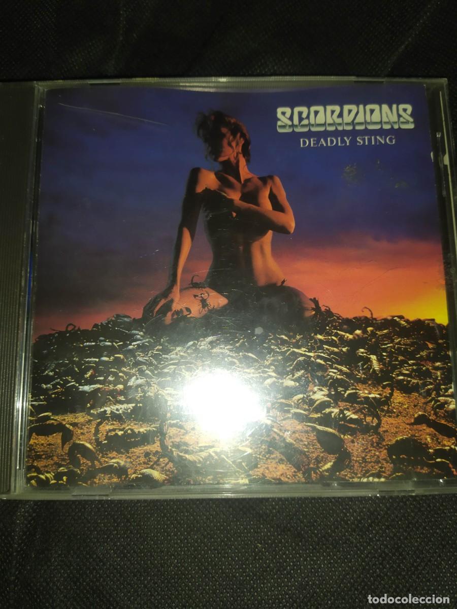 CDs de m&uacute;sica: SCORPIONS DEADLY STING CD - Foto 1