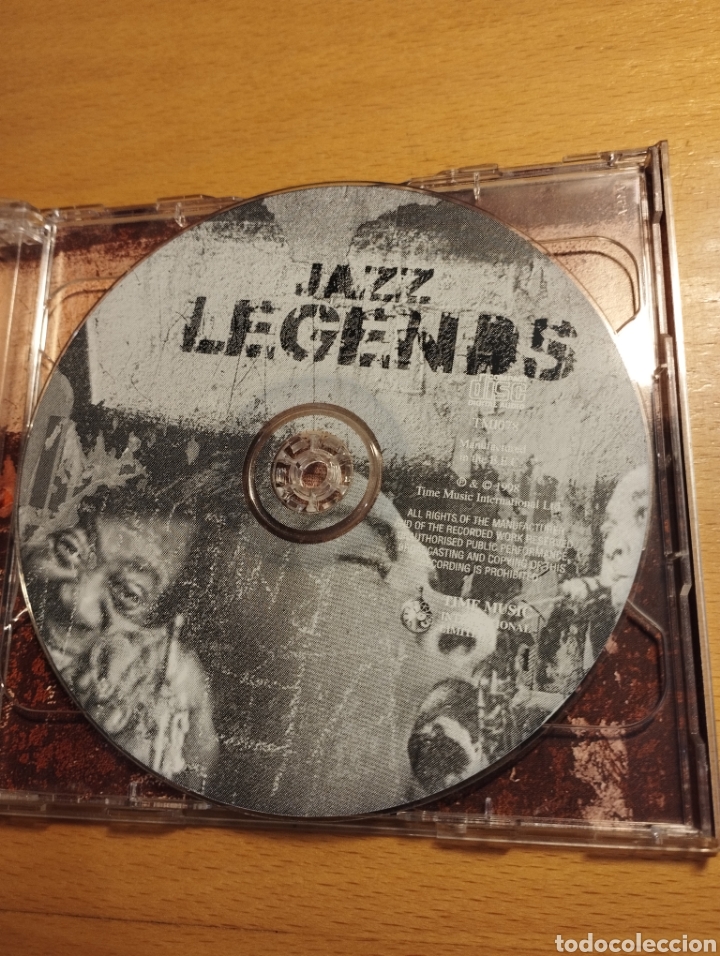 CDs de m&uacute;sica: JAZZ LEGENDS. 20 ALL TIME JAZZ CLASSICS (CD) - Foto 2