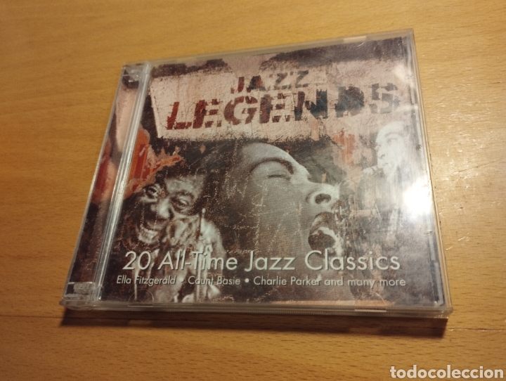 CDs de m&uacute;sica: JAZZ LEGENDS. 20 ALL TIME JAZZ CLASSICS (CD) - Foto 1