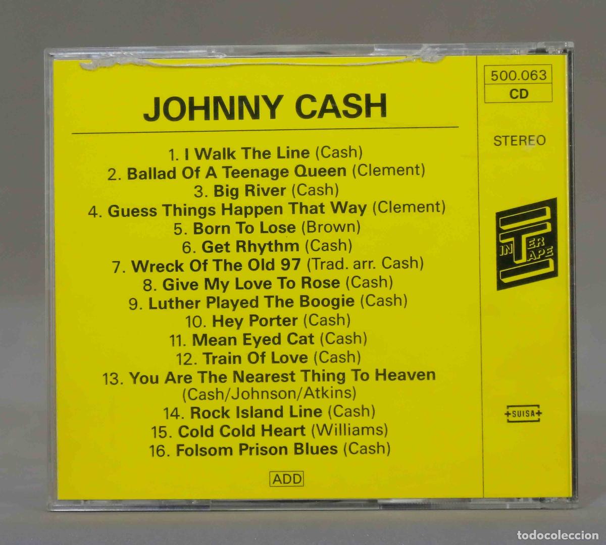 CDs de m&uacute;sica: CD. JOHNNY CASH - Foto 2