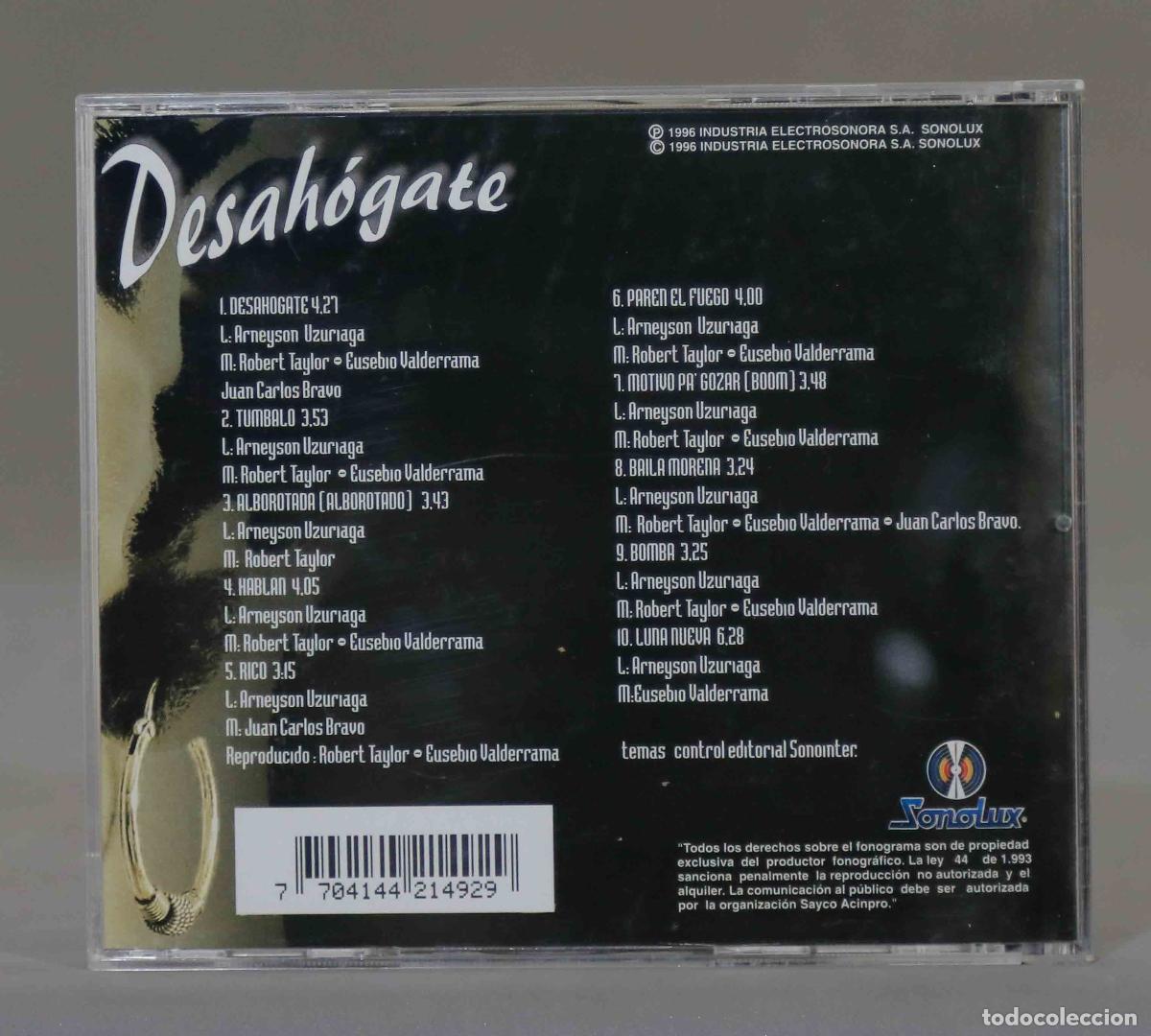 CDs de m&uacute;sica: CD. EX-K.LA &ndash; Desahogate - Foto 2