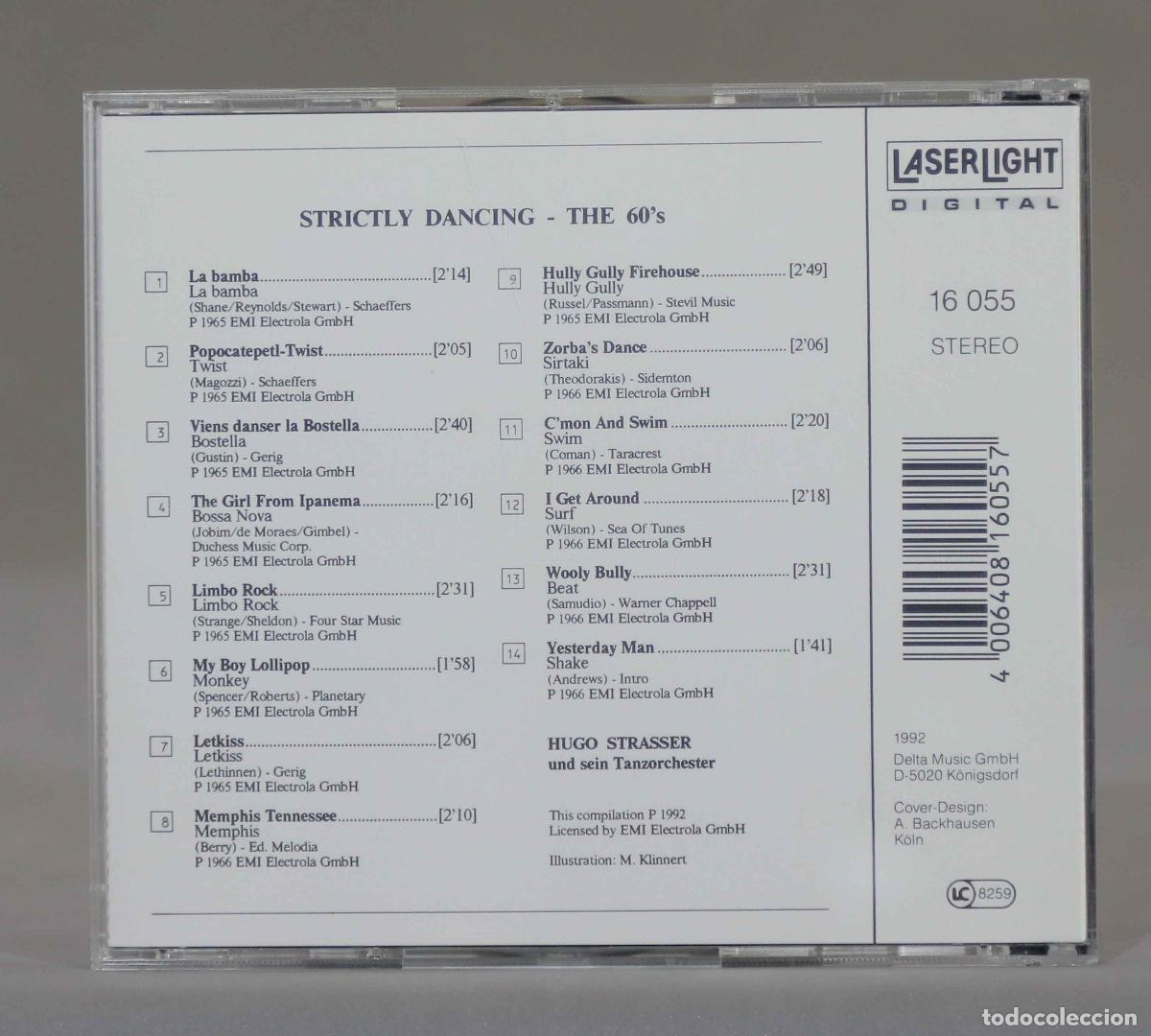 CDs de m&uacute;sica: CD. The 60&acute;s. Hugo Strasser - Foto 2