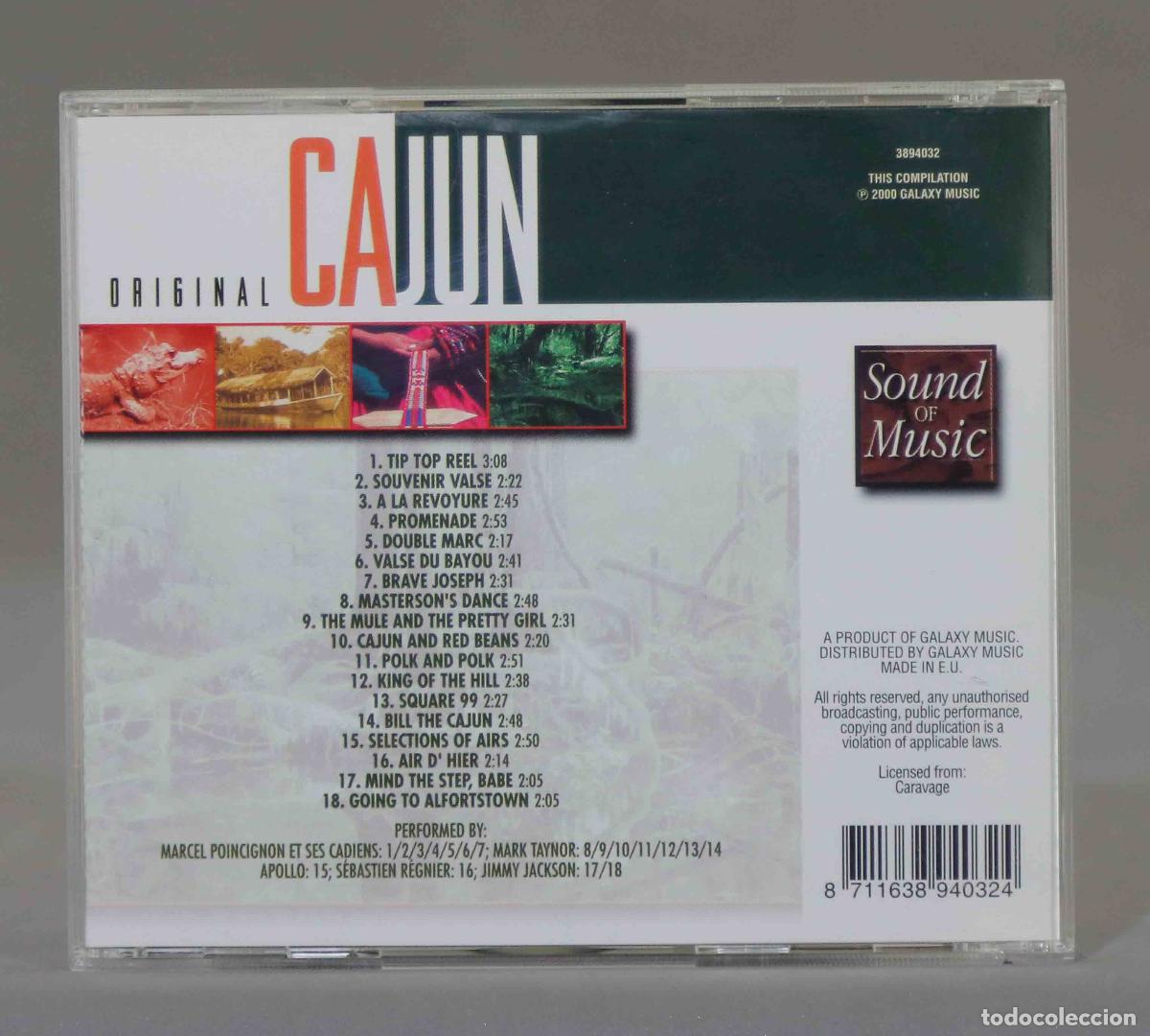 CDs de m&uacute;sica: CD. Original Cajun - Foto 2