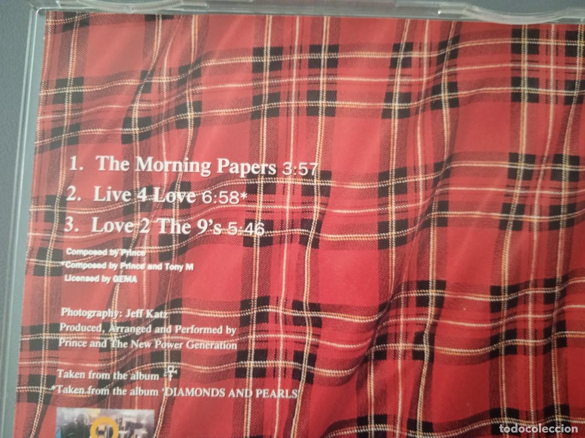 CDs de m&uacute;sica: CD Single Prince - The Morning Papers - Foto 2