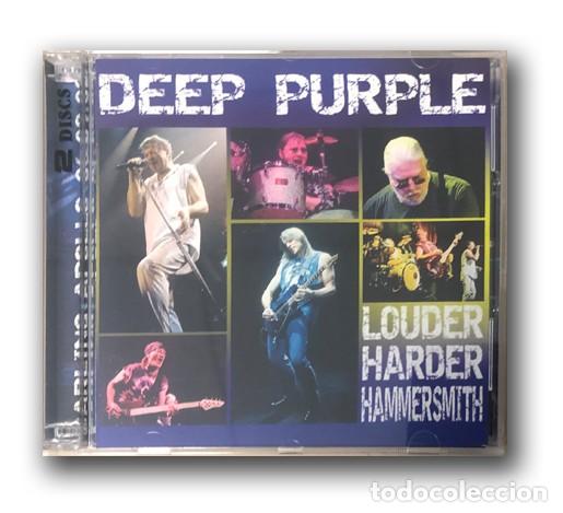 CDs de m&uacute;sica: DEEP PURPLE - LOUDER HARDER HAMMERSMITH - Foto 1