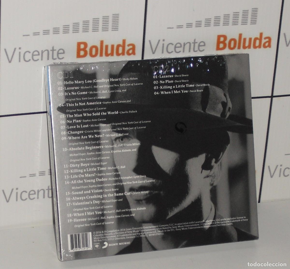 CDs de m&uacute;sica: David Bowie Lazarus 2 CDs, Digipack Nuevo y precintado - Foto 2