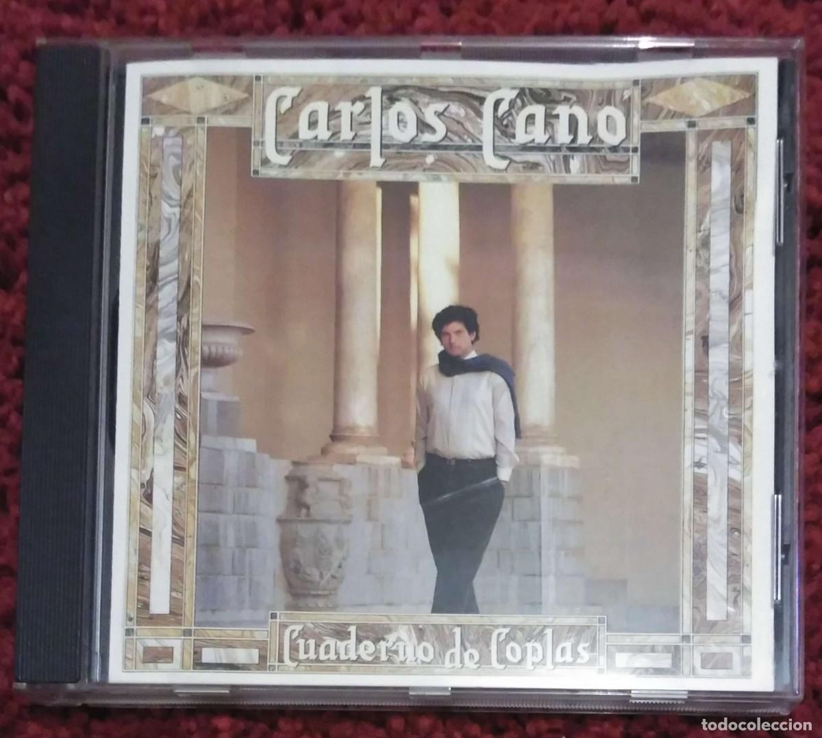 CDs de m&uacute;sica: CARLOS CANO (CUADERNO DE COPLAS) CD 1987 - Foto 1