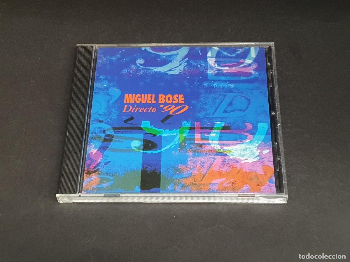 CDs de m&uacute;sica: CD MIGUEL BOS&Eacute; - DIRECTO 90 - 1991 - Foto 1