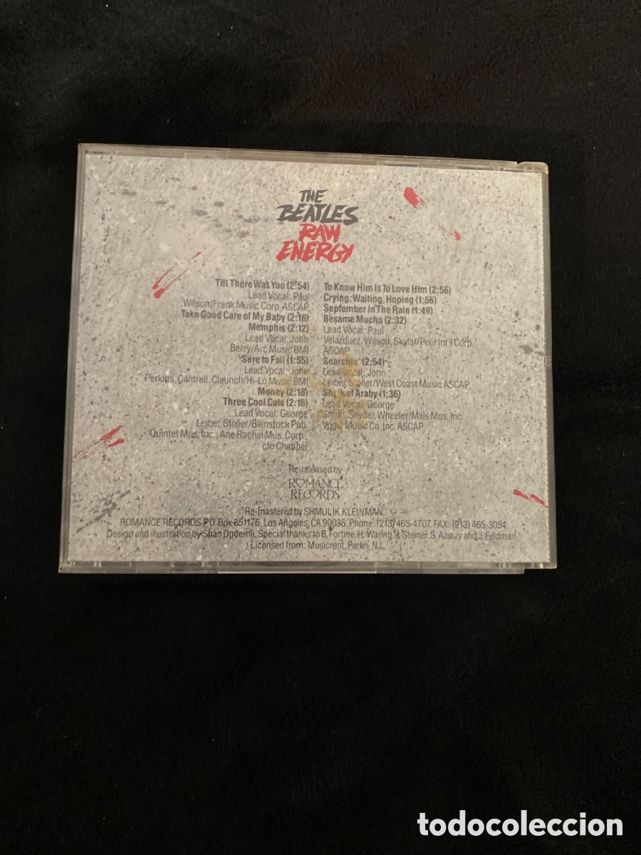 CDs de m&uacute;sica: CD THE BEATLES, RAW ENERGY - Foto 2