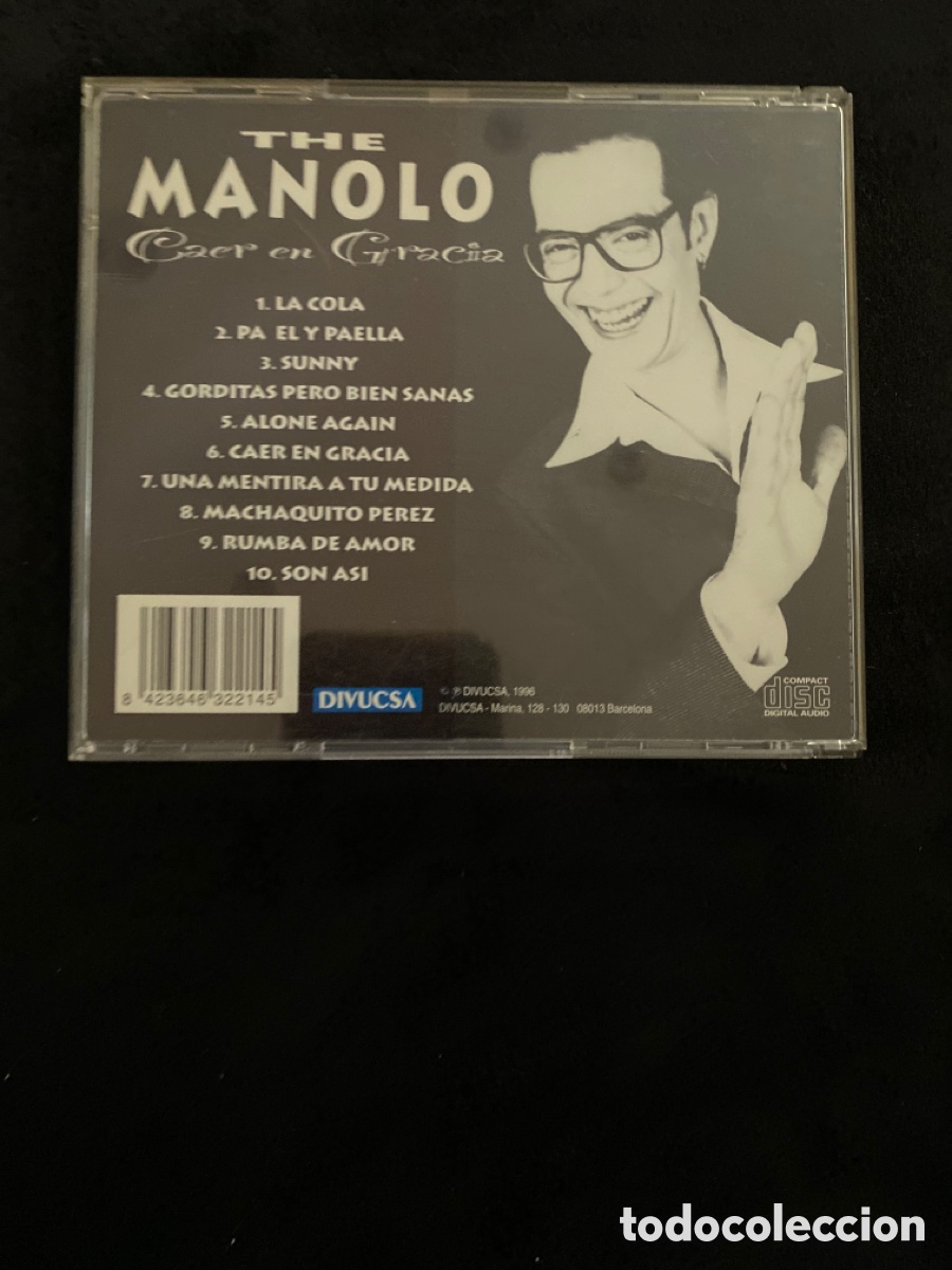 CDs de m&uacute;sica: CD THE MANOLO, CAER EN GRACIA. - Foto 2
