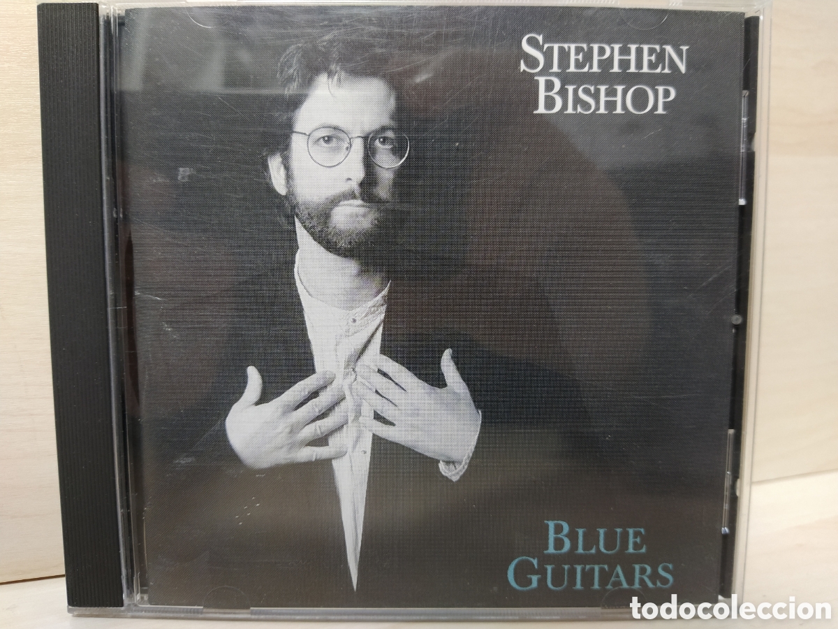 CDs de m&uacute;sica: Stephen Bishop - Blue Guitars (CD, Album) - Foto 1