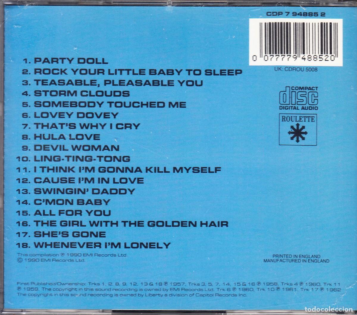 CDs de m&uacute;sica: BUDDY KNOX. CD. - Foto 2
