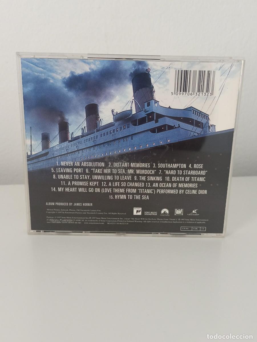CDs de m&uacute;sica: CD BSO Titanic - Foto 2
