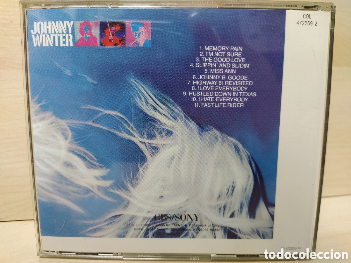 CDs de m&uacute;sica: Johnny Winter - Second Winter (CD, Album) - Foto 2