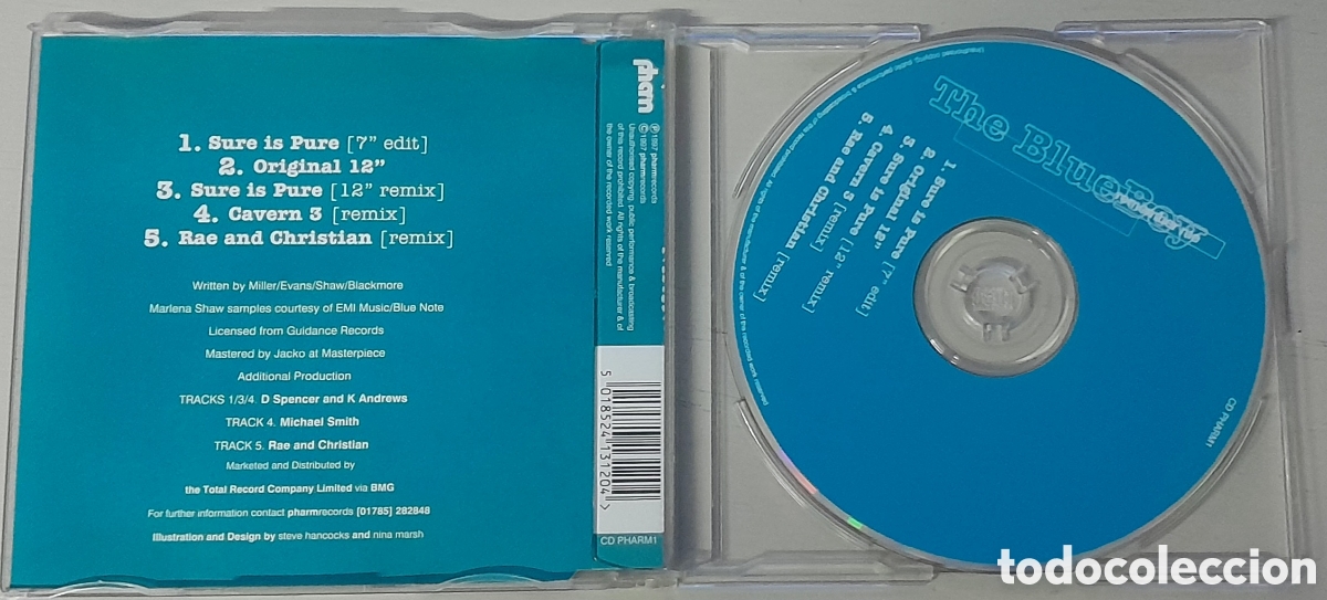 CDs de m&uacute;sica: THE BLUEBOY - REMEMBER ME - CDSINGLE - Foto 2