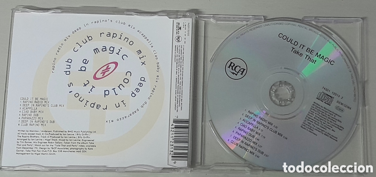 CDs de m&uacute;sica: TAKE THAT - COULD IT BE MAGIC - CDSINGLE - Foto 2