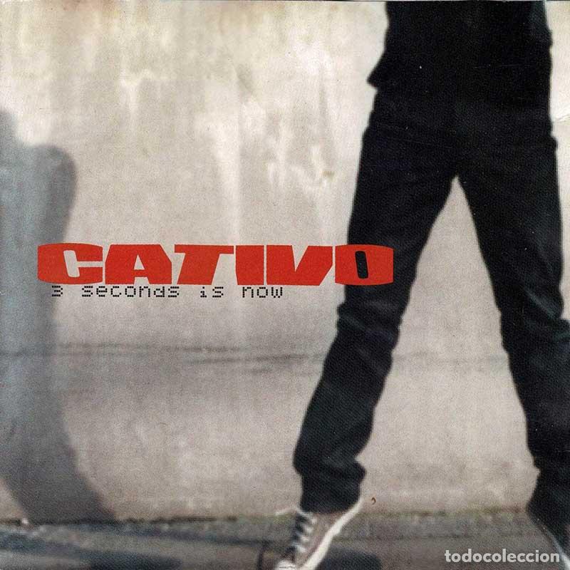 CDs de m&uacute;sica: Cativo - 3 Seconds Is Now. CD - Foto 1