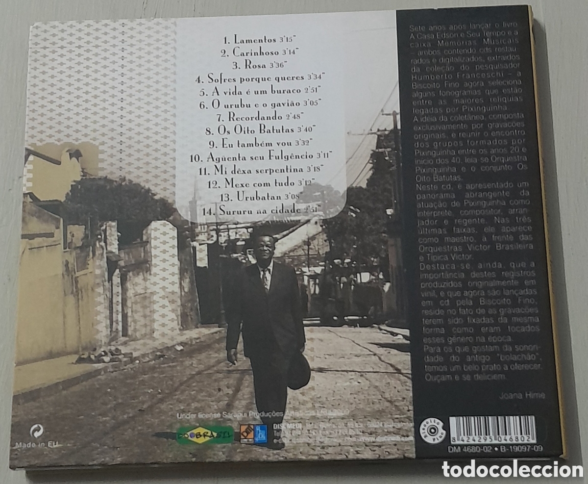 CDs de m&uacute;sica: PIXINGUINHA - E SEU TEMPO - Foto 2