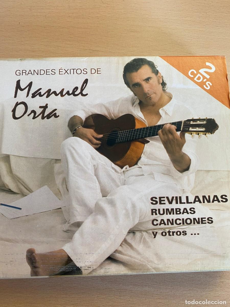 CDs de m&uacute;sica: MANUEL ORTA GRANDES EXITOS 2CD - Foto 1