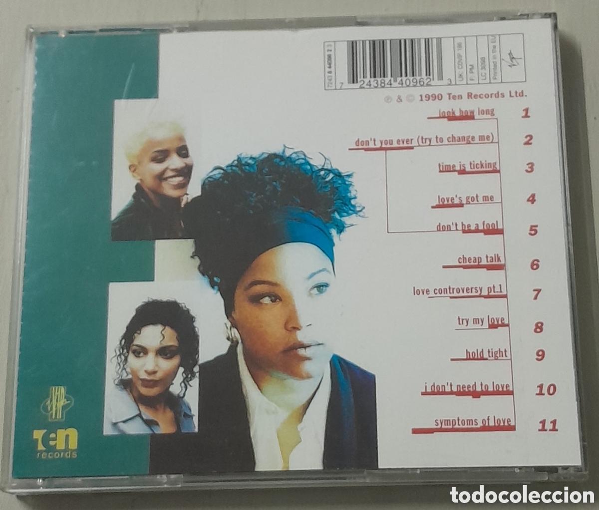CDs de m&uacute;sica: LOOSE ENDS - LOOK HOW LONG - Foto 2