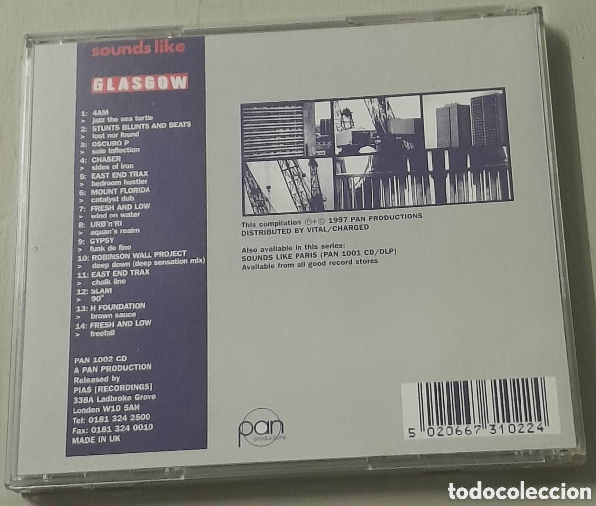 CDs de m&uacute;sica: SOUNDS LIKE GLASGOW - Foto 2