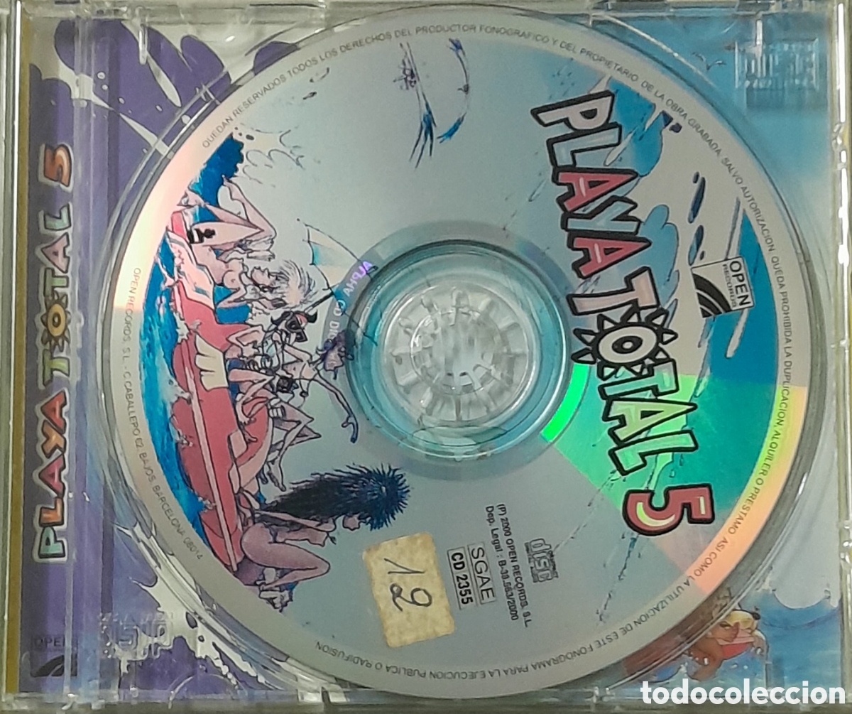 CDs de m&uacute;sica: PLAYA TOTAL 5 - Foto 2