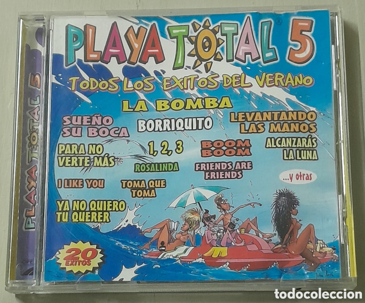 CDs de m&uacute;sica: PLAYA TOTAL 5 - Foto 1