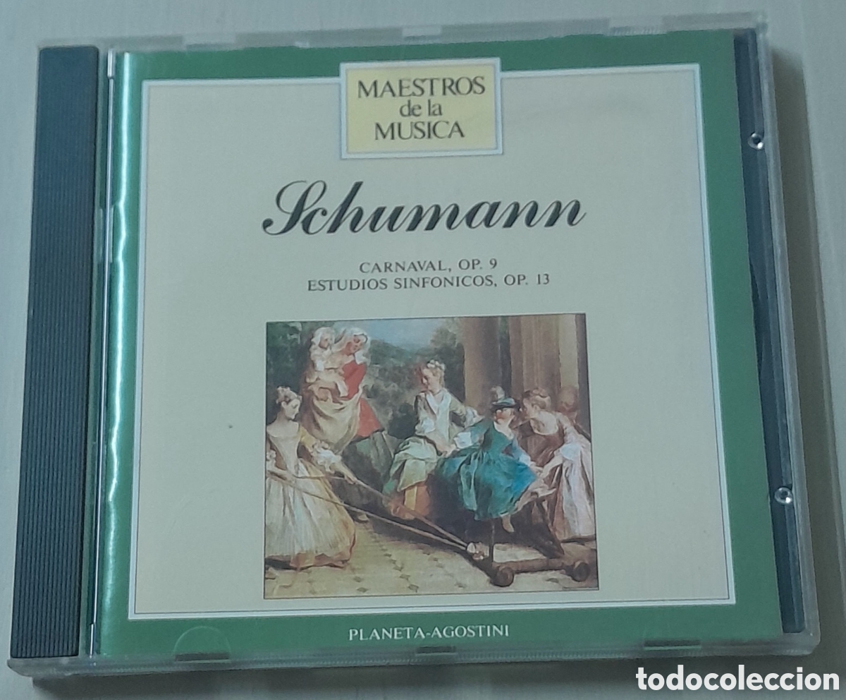 CDs de m&uacute;sica: MAESTROS DE LA MUSICA - SCHUMANN - Foto 1