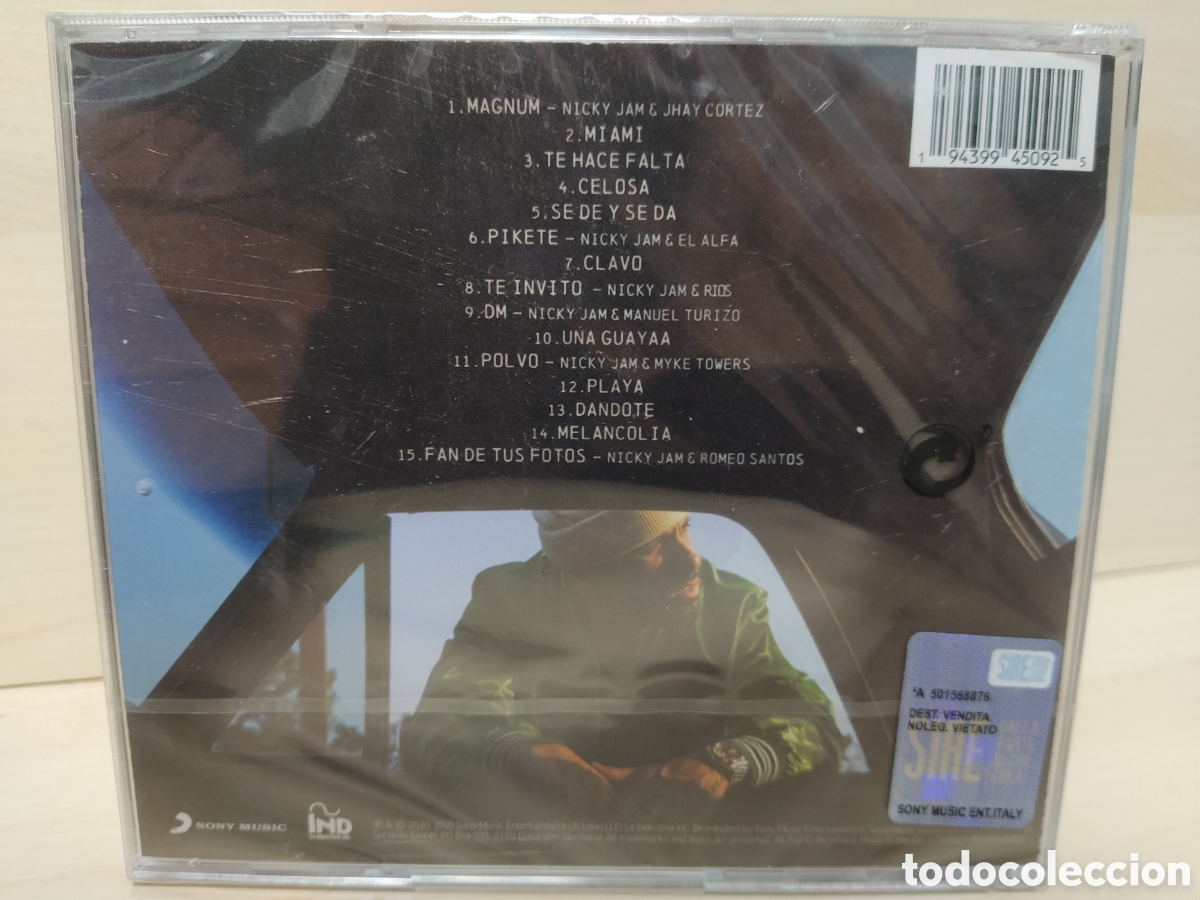 CDs de m&uacute;sica: Nicky Jam - Infinity (CD, Album) *Precintado* - Foto 2