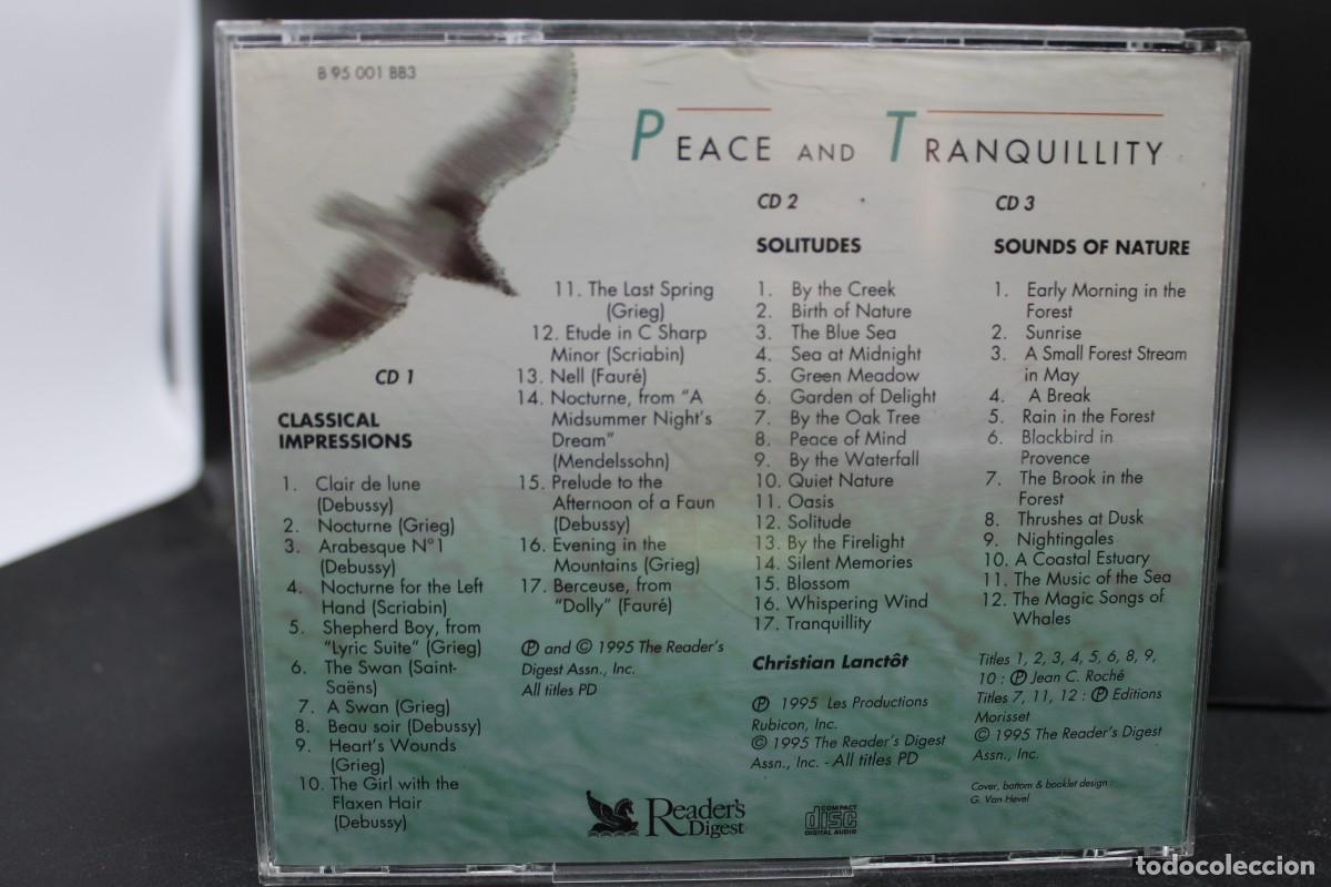 CDs de m&uacute;sica: PEACE AND TRANQUILLITY TRIPLE CD - Foto 4