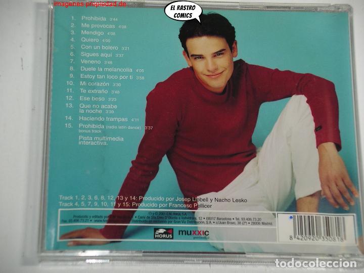 CDs de m&uacute;sica: Ra&uacute;l, Haciendo Trampas, CD E.M. Horus, 2001 - Foto 2