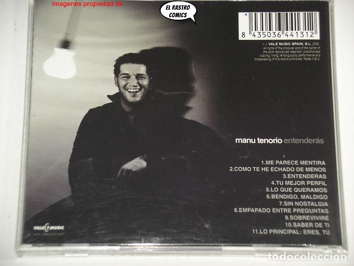 CDs de m&uacute;sica: Manu Tenorio, Entender&aacute;s, CD Vale 2006 - Foto 2