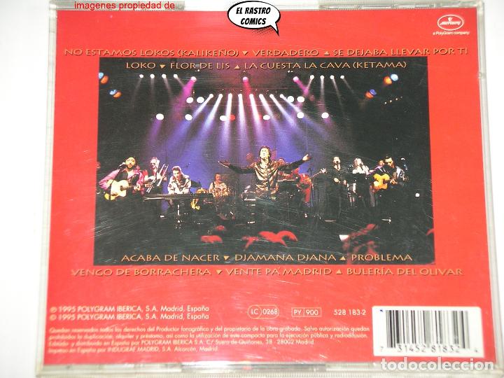 CDs de m&uacute;sica: Ketama, De ak&iacute; a, CD Polygram, 1995 - Foto 2