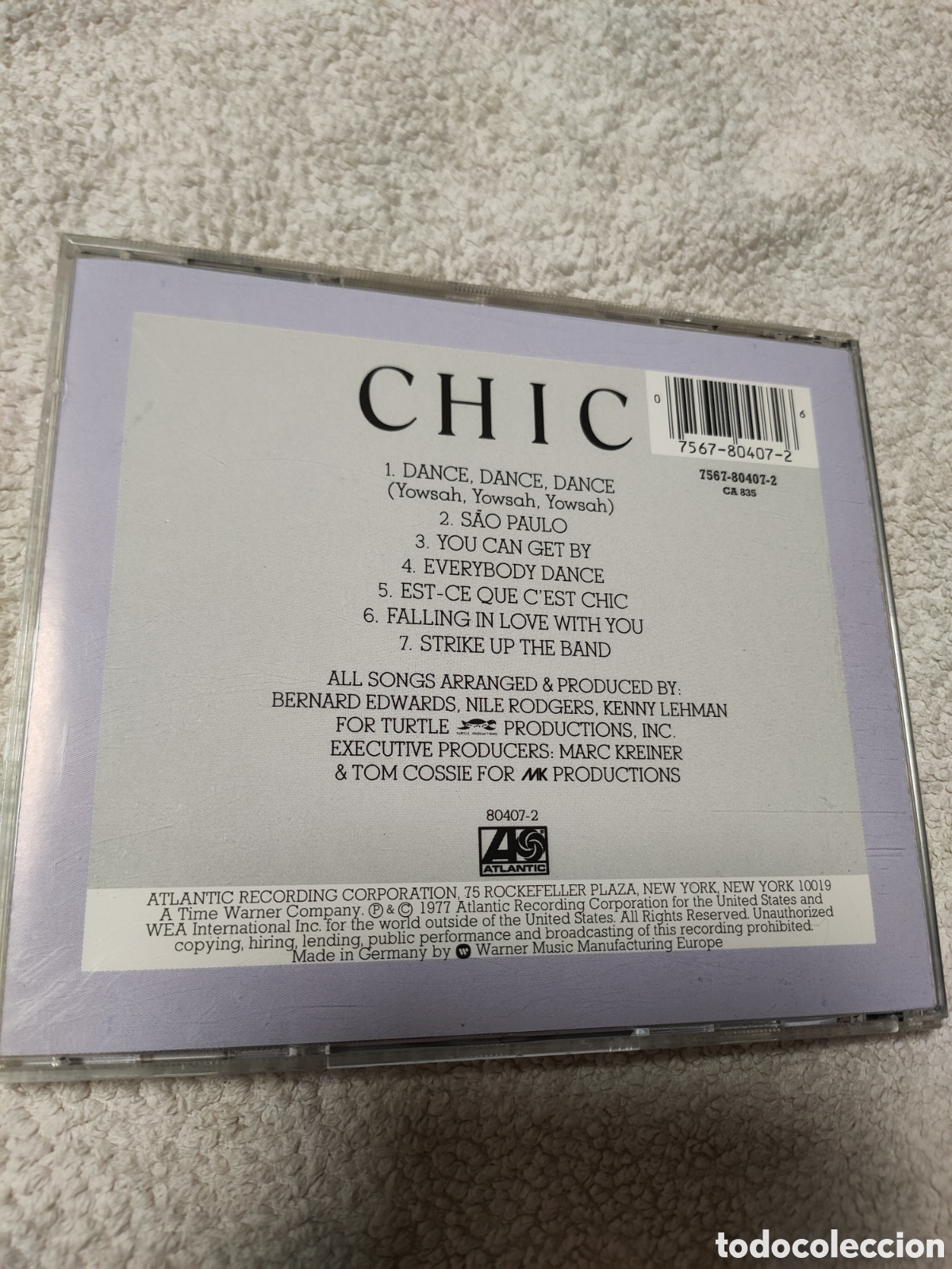 CDs de m&uacute;sica: SCD12 chic CD SEGUNDAMANO - Foto 2