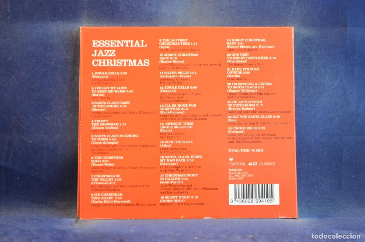 CDs de m&uacute;sica: VARIOUS &ndash; ESSENTIAL JAZZ CHRISTMAS - CD - Foto 2