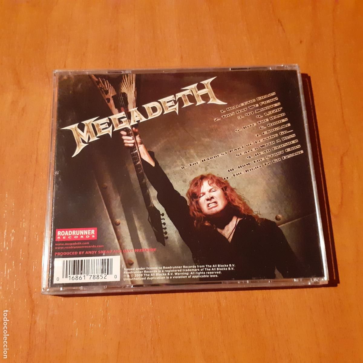 CDs de m&uacute;sica: MEGADETH - ENDGAME (2009) CD TRASH METAL - Foto 2