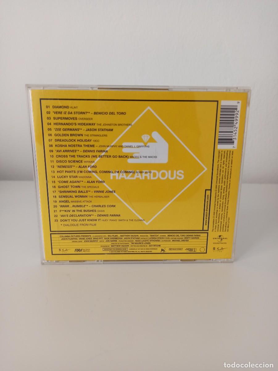 CDs de m&uacute;sica: CD BSO Snatch - Foto 2