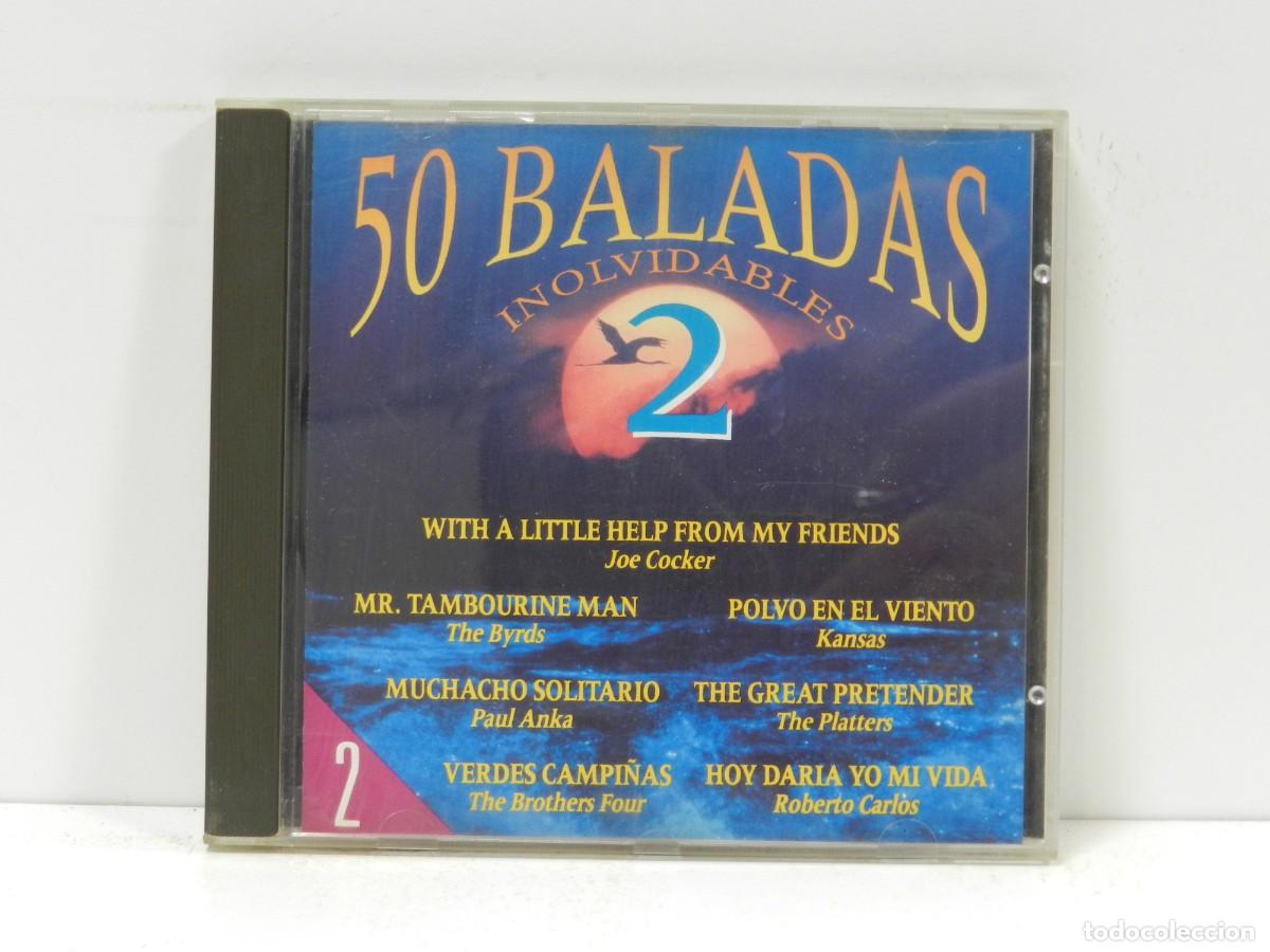 CDs de m&uacute;sica: DISCO CD. 50 Baladas Inolvidables 2 - 2. COMPACT DISC. - Foto 1