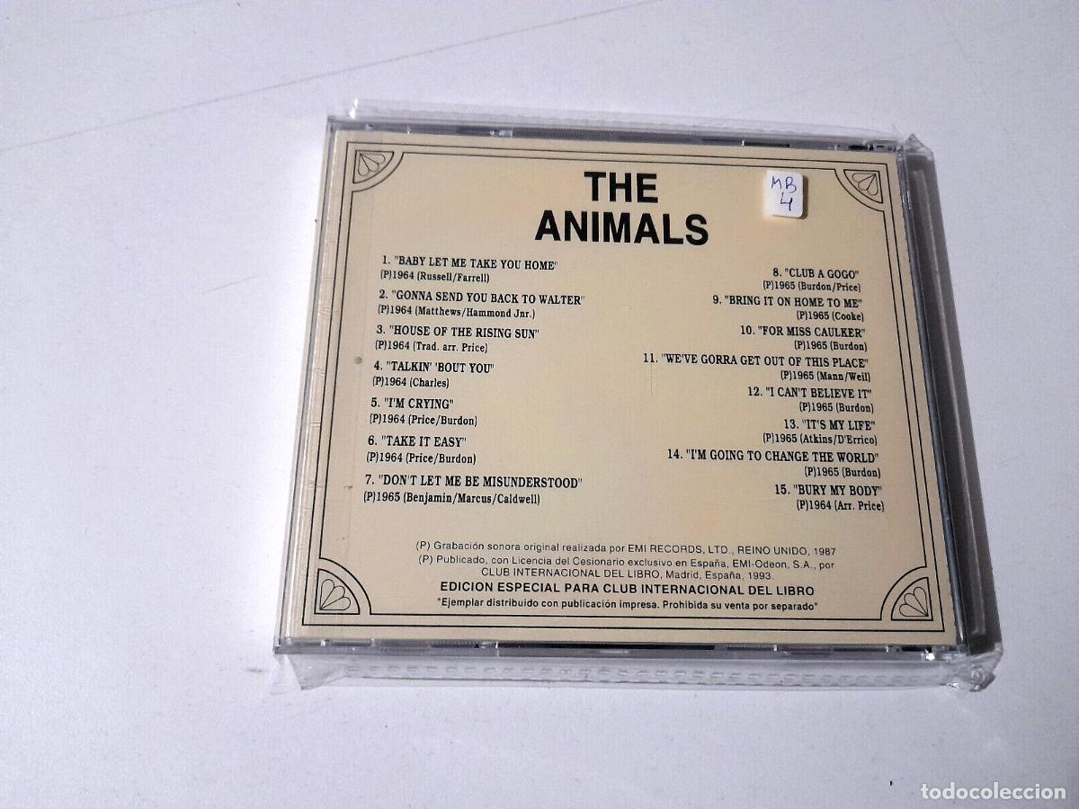 CDs de m&uacute;sica: THE ANIMALS &rdquo;LOS 60 DE LOS 60&rdquo; CD 15 TRACKS - Foto 2