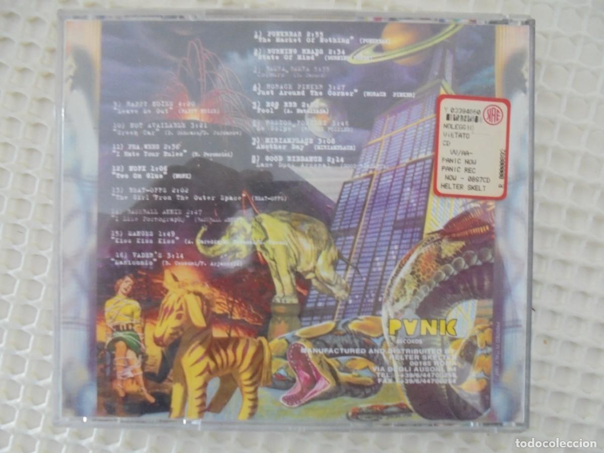 CDs de m&uacute;sica: PANIC NOW. COMPACTO. - Foto 2