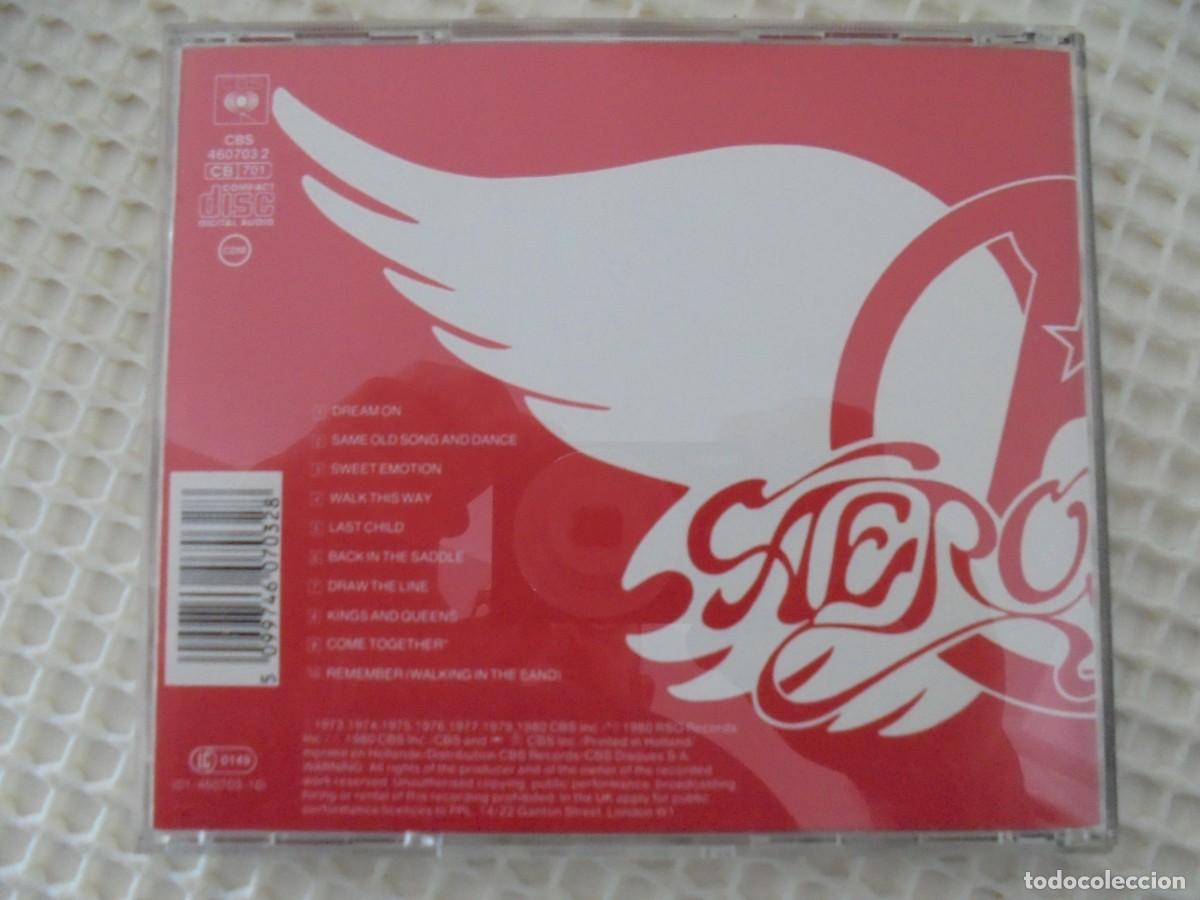 CDs de m&uacute;sica: AEROSMITH. AEROSMITHS GREATEST HITS. COMPACTO. - Foto 2