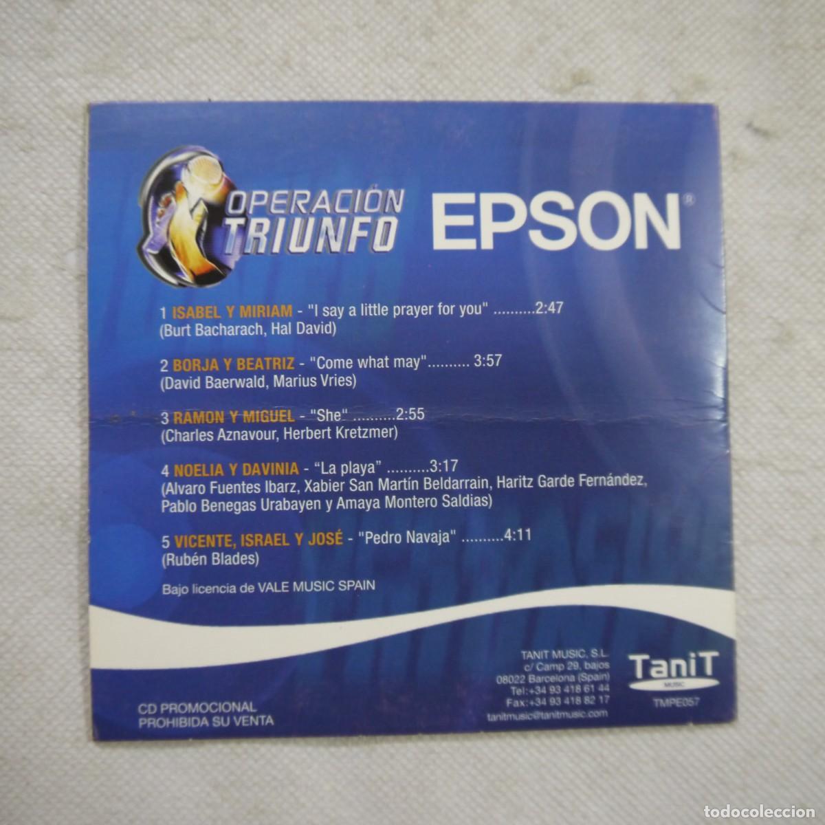 CDs de m&uacute;sica: LOTE 4 CD DE OPERACI&Oacute;N TRIUNFO - 4 CD - Foto 3