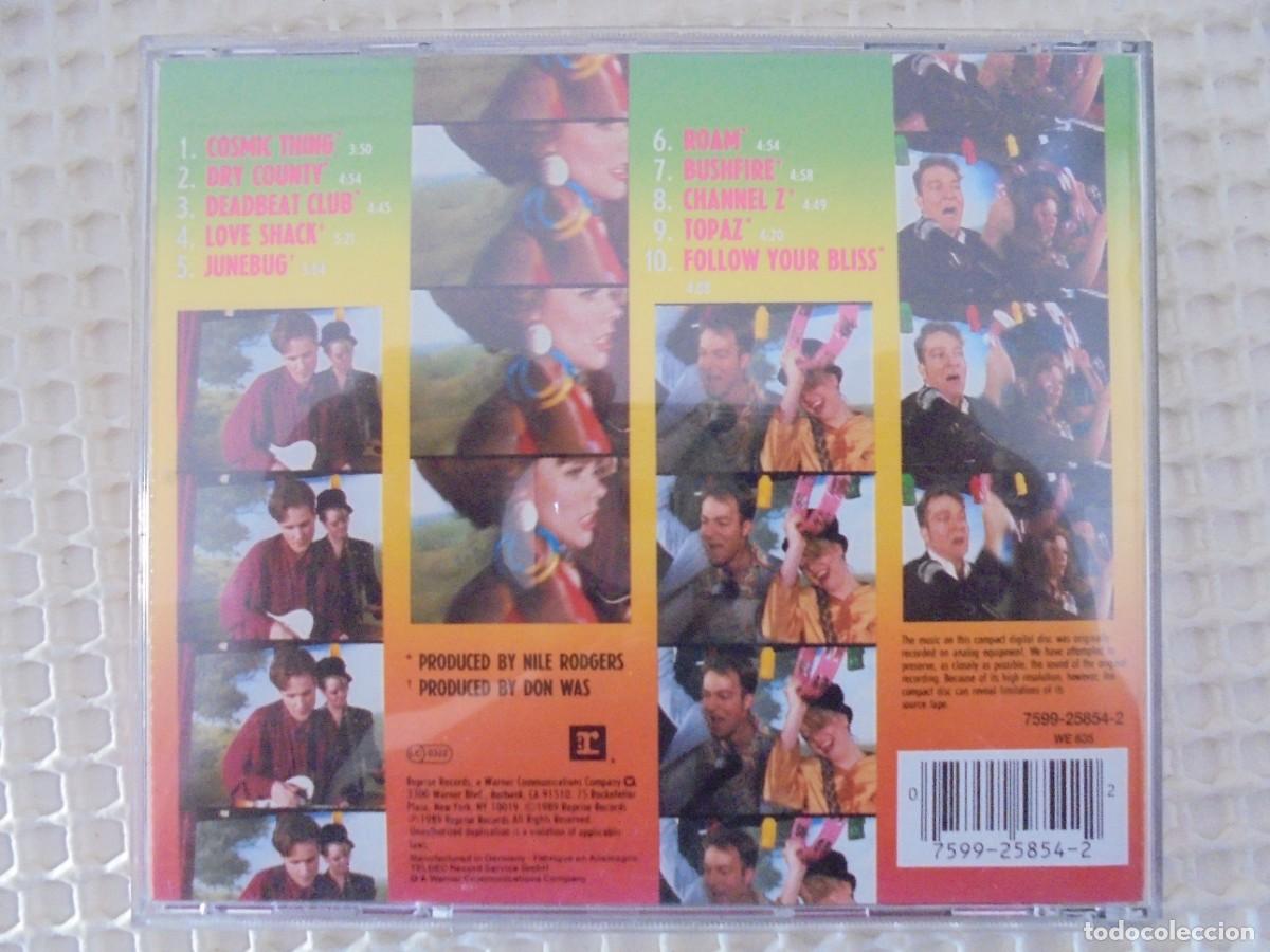 CDs de m&uacute;sica: THE B-52S. COSMIC THING. COMPACTO. - Foto 2