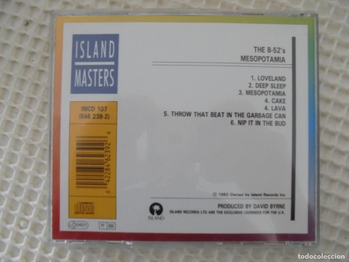 CDs de m&uacute;sica: THE B-52S. MESOPOTAMIA. COMPACTO. - Foto 2