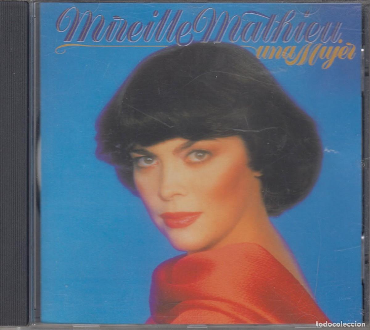 CDs de m&uacute;sica: Mireille Mathieu cd Una mujer 1991 Spain - Foto 1